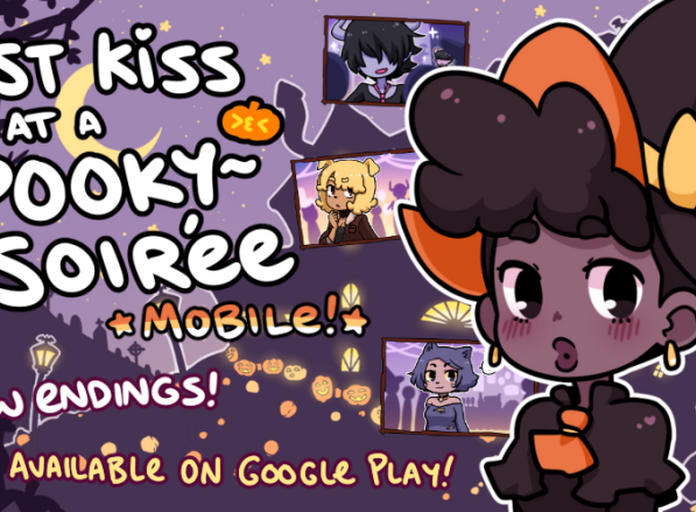 nami's art blog — FIRST KISS AT A SPOOKY SOIREE has been updated for