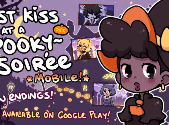 First Kiss at a Spooky Soirée official promotional image - MobyGames