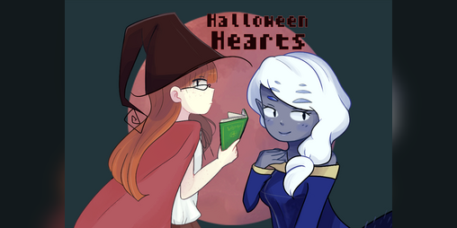 Cover image for Halloween Hearts