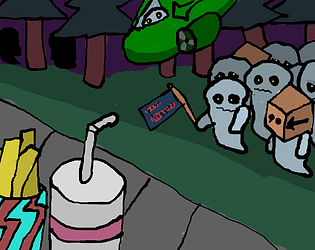FoodFright V.0.9.6 game screenshot