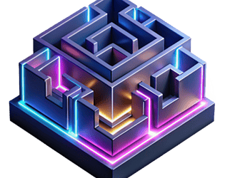 Neon Labyrinth GGJ 2026 game screenshot