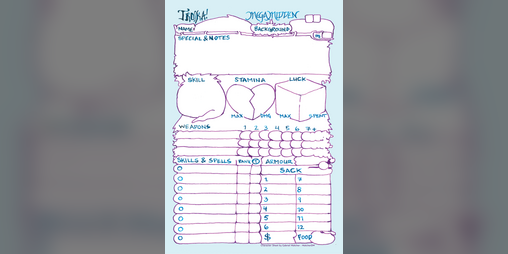 Cover image for Troika! Character Sheet