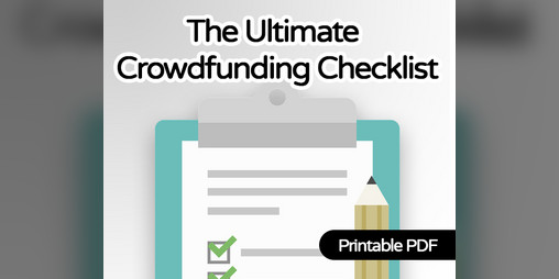 Cover image for The Ultimate Crowdfunding Checklist