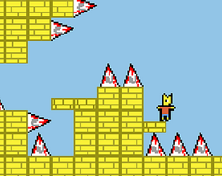 Bart platformer game game screenshot