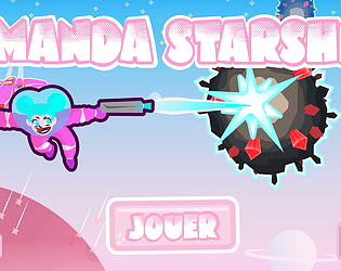 Amanda Starship game screenshot