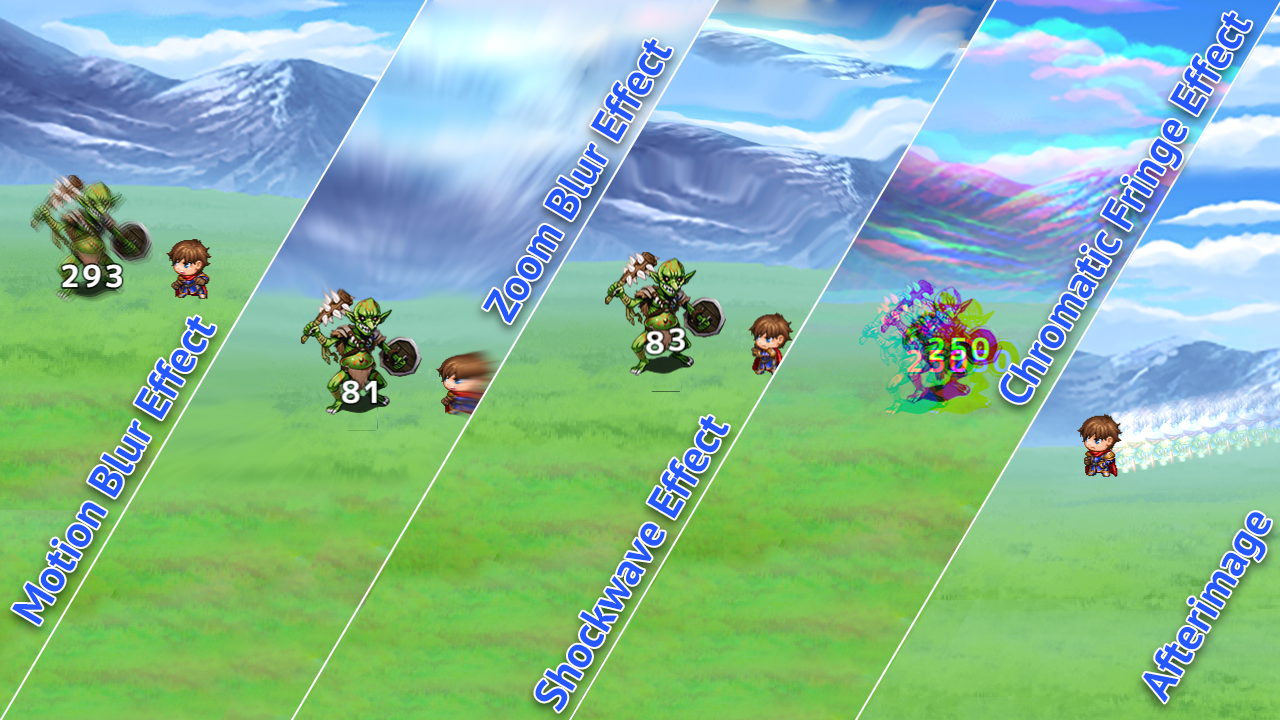 Action Impact Effects Plugin - RPG Maker MZ / MV by GBRO Games