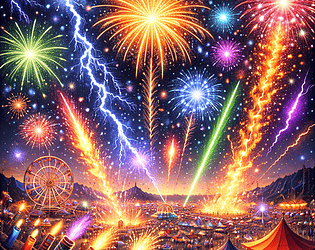 Idle Firework Simulator