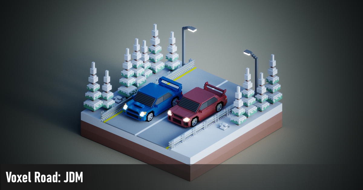 [ASSET] Voxel Road: JDM