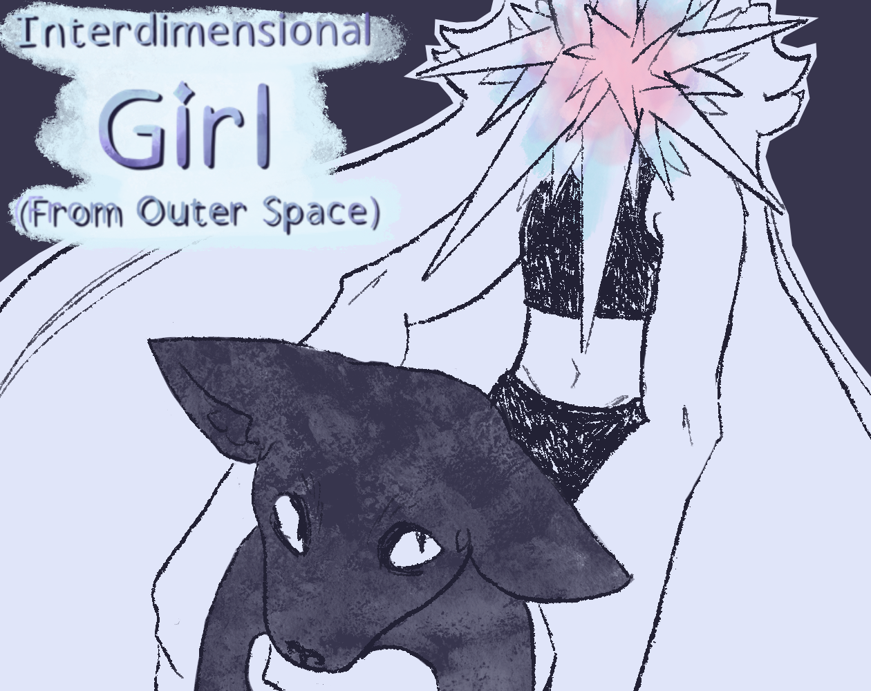 Cover image for Interdimensional Girl (From Outer Space)