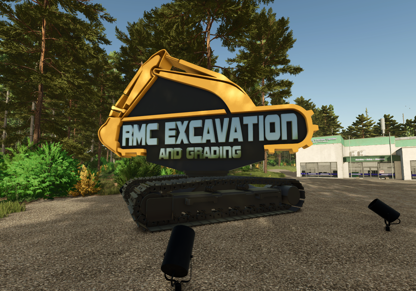 RMC Excavation Sign by Roughneck Modding Crew
