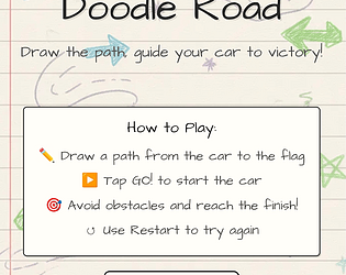 Doodle Road game screenshot