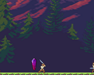 Protect the crystal game screenshot