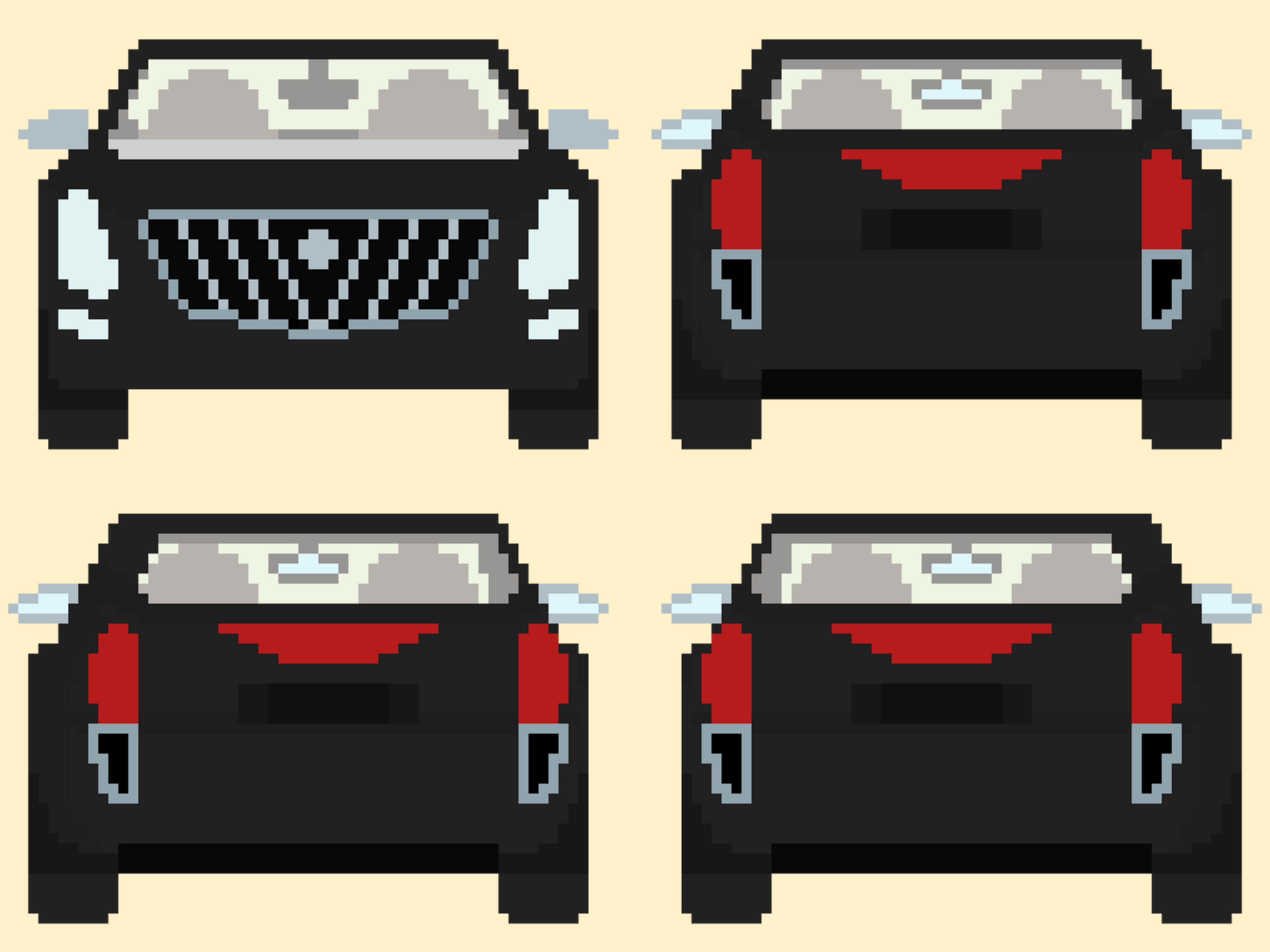 Cars Sprites Pack #9 (+3 cars animated) by Pay 'n' Sprite