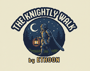 The knightly walk 2 game screenshot