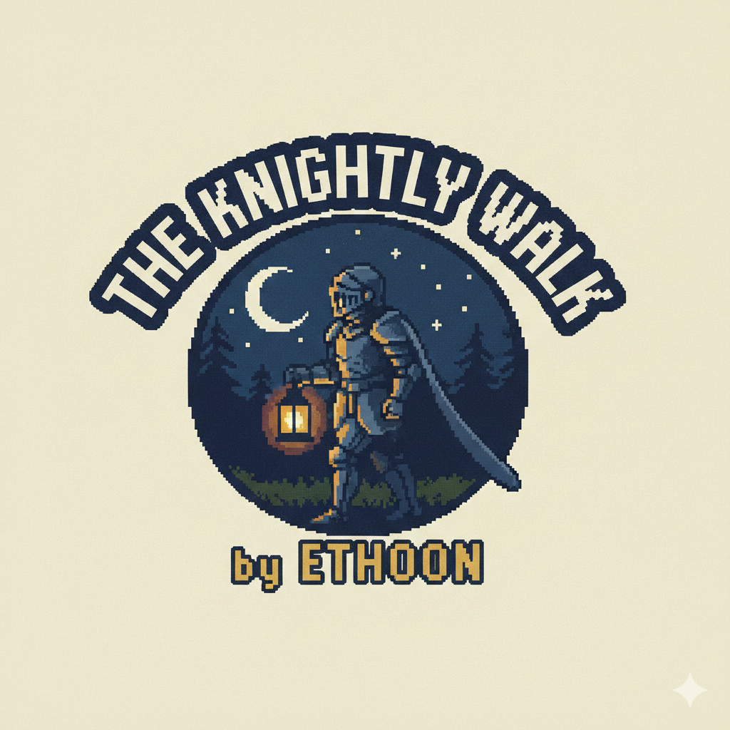 Cover image for The knightly walk 2
