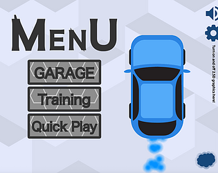 Rocket League in 2D game screenshot