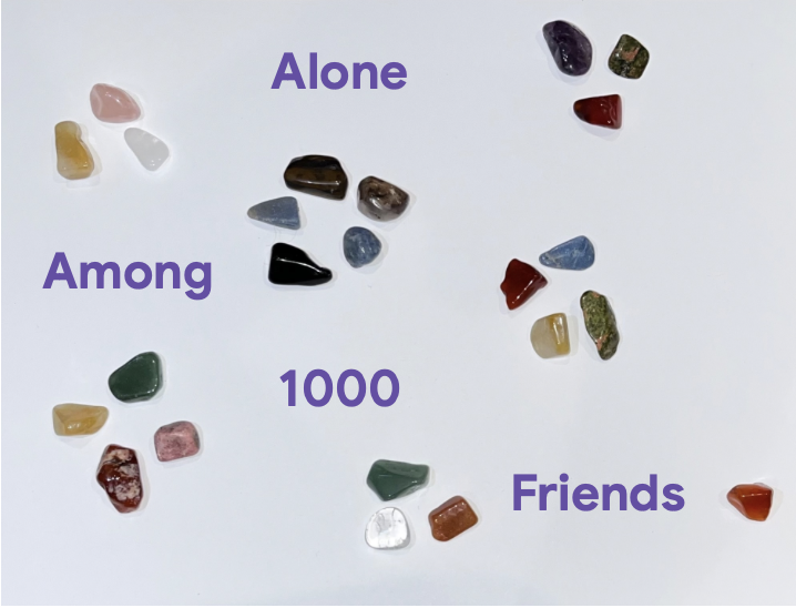 Alone Among 1000 Friends