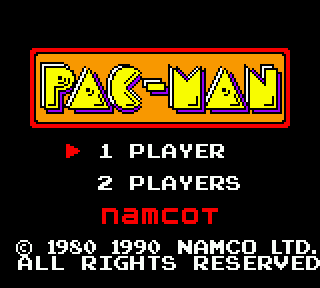 Pac-Man (GG2SMS) by Jordan the Namco & SEGA Gamer