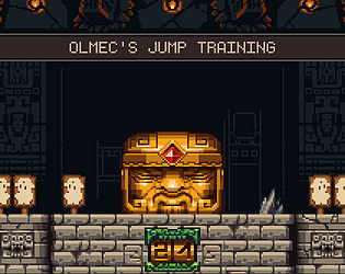 Olmec's Jump Training game screenshot