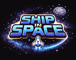 Ship in space game screenshot