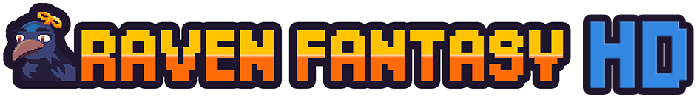 Raven Fantasy Pixel Art Icons HD - GUI and Interface