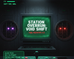 STATION OVERRUN:VOID SHIFT game screenshot