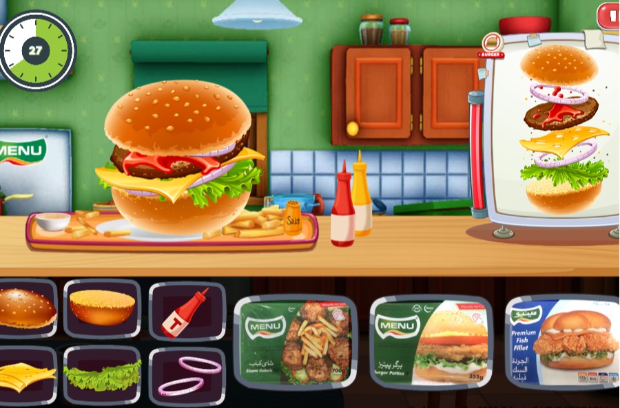 Cooking Hambuguer 3D