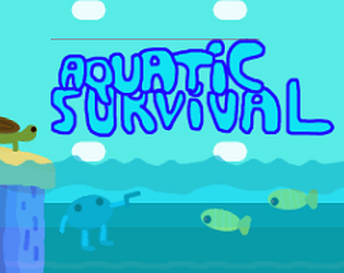 Aquatic survival game screenshot