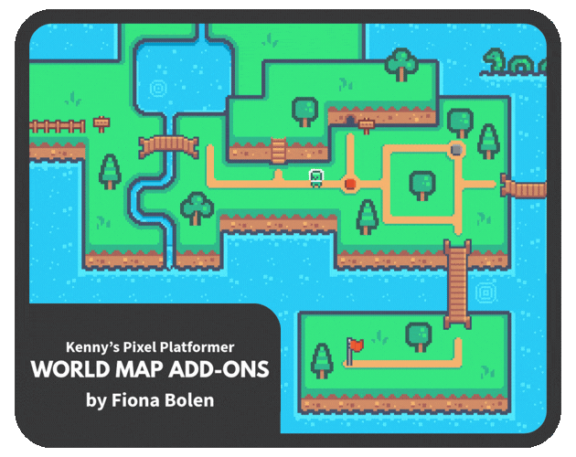 World Map Tiles [Kenney Addon] by Fiona Bolen
