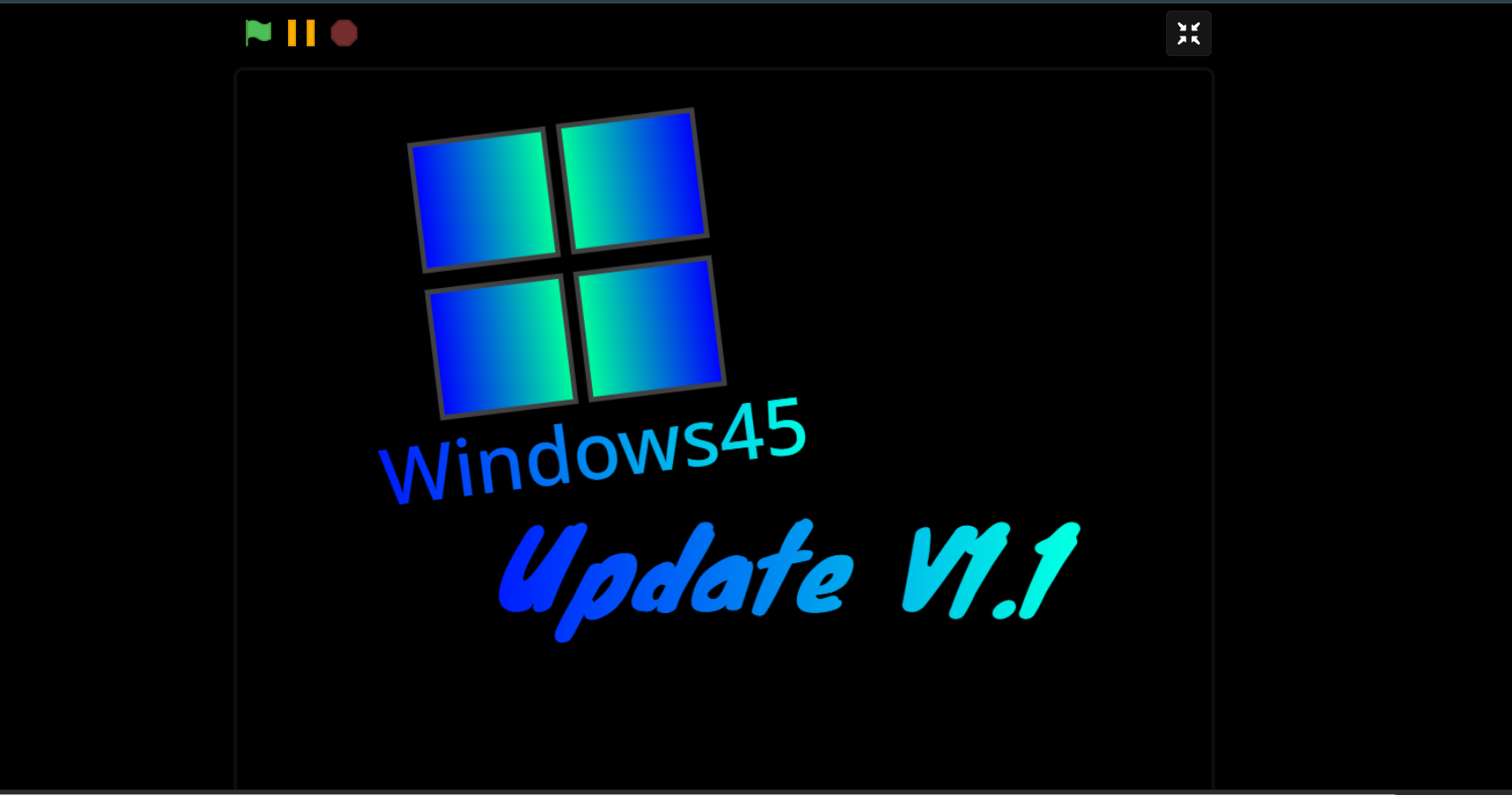Windows 45 simulation