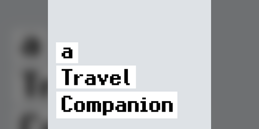 Cover image for a Travel Companion