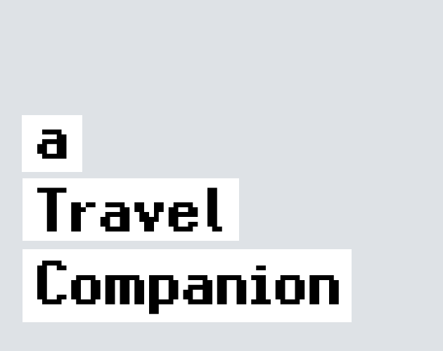 Cover image for a Travel Companion