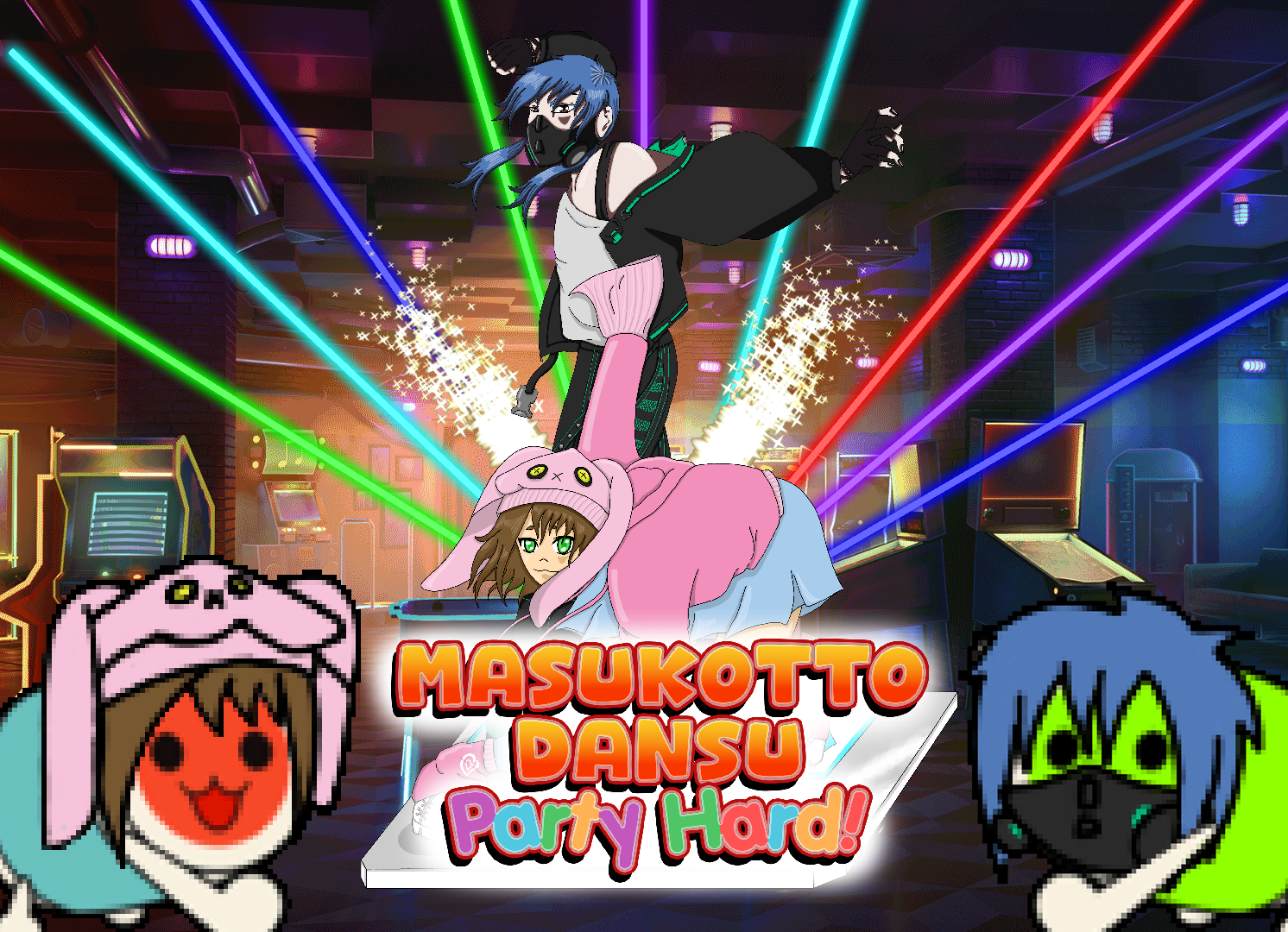 Cover image for Masukottodansu : Party Hard !