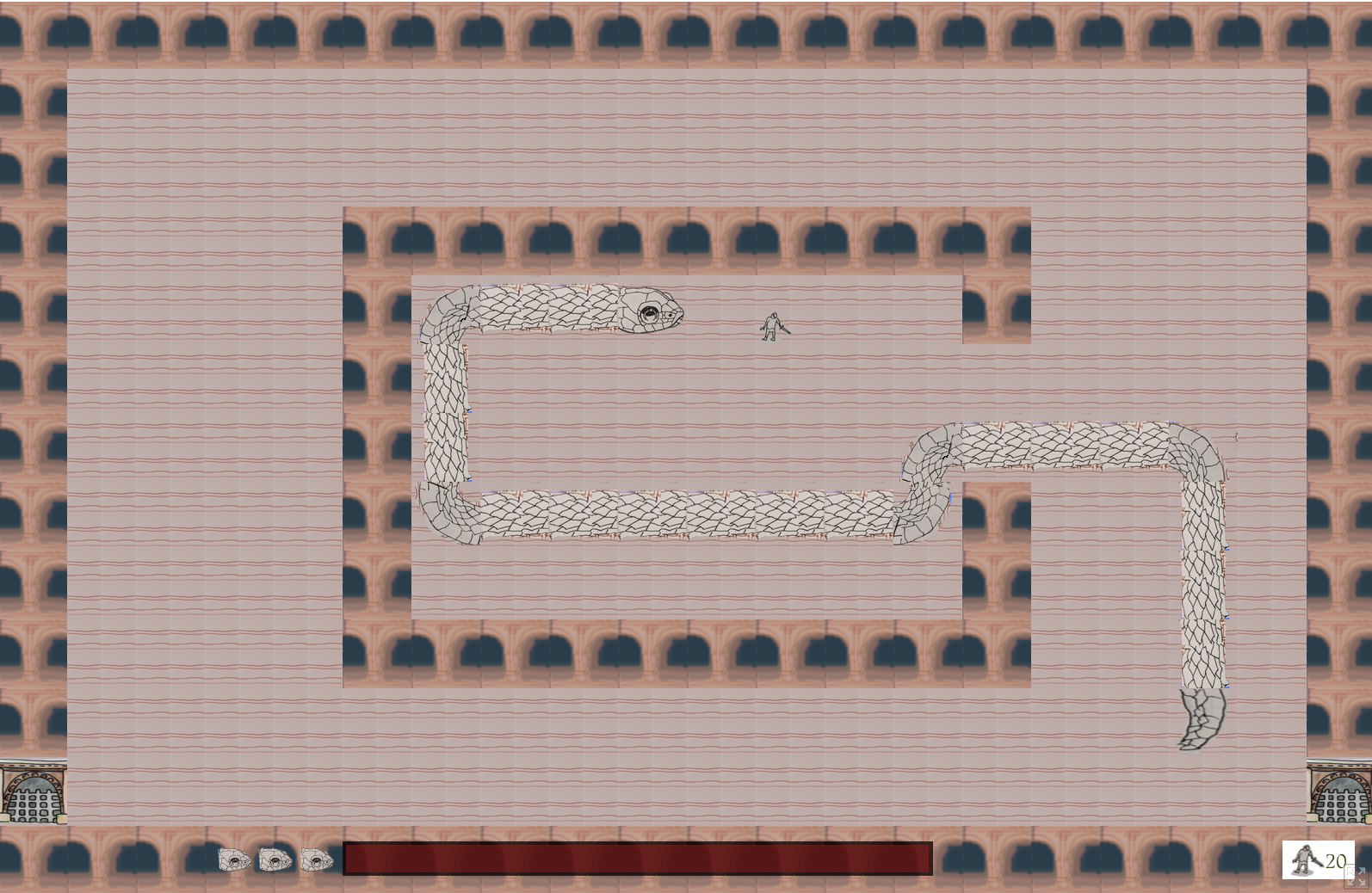 Naga In The Colloseum