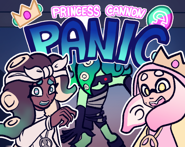 Cover image for Princess Cannon Panic!