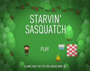 Starvin' Sasquatch game screenshot