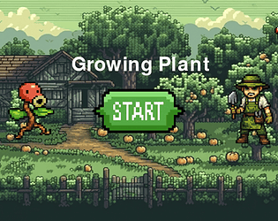 Growing plant game screenshot
