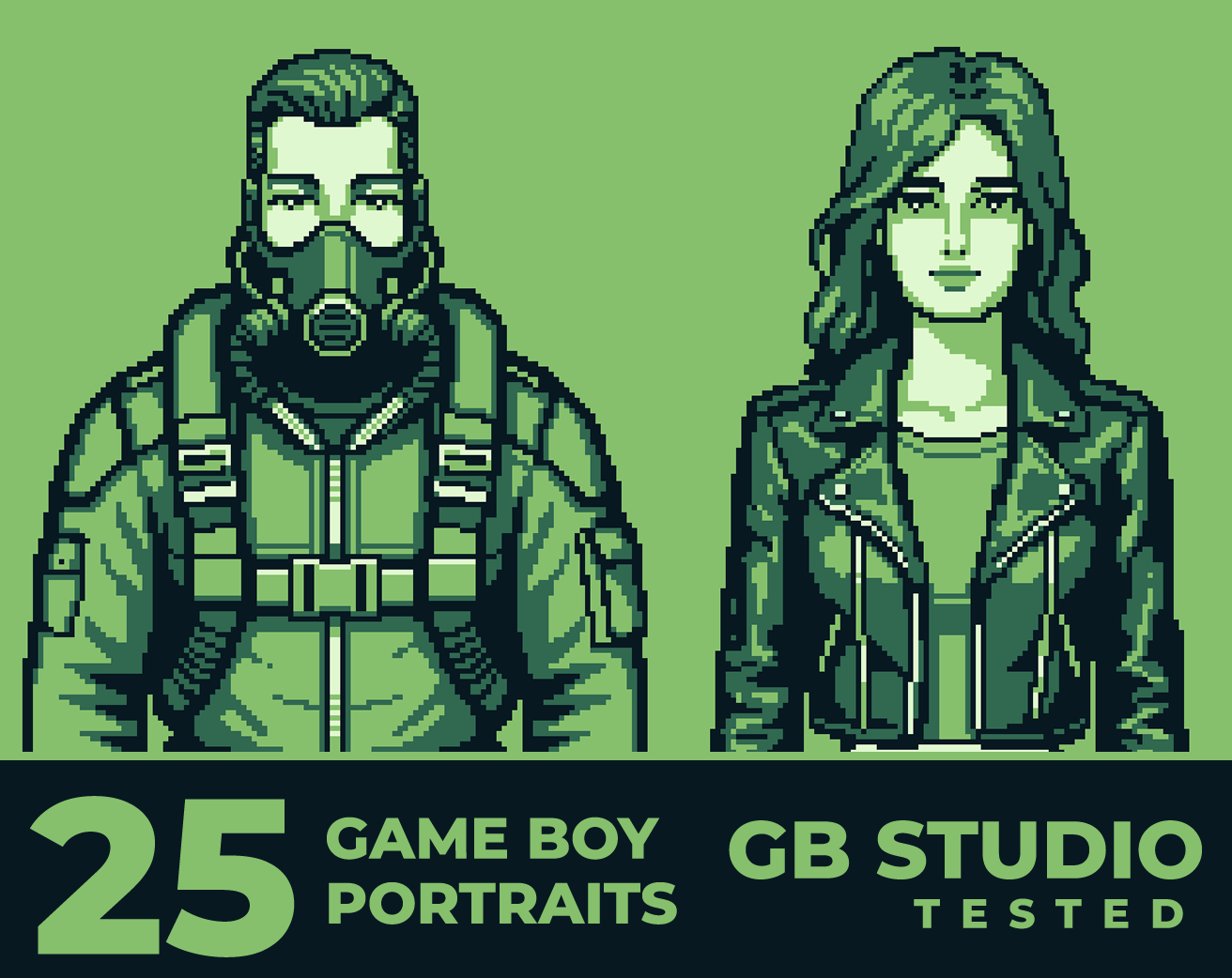 GameBoy Cutscene Portraits by Royal Graphics Resources