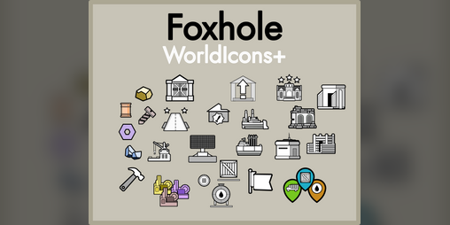 Cover image for Foxhole - WorldIcons+ (Icons Replacement/Enhancement)