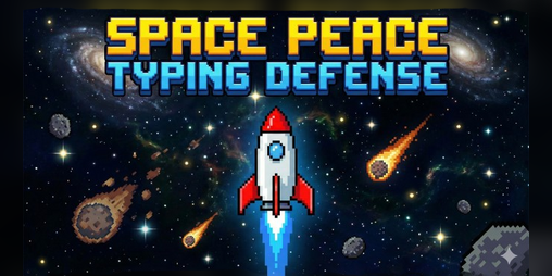 Cover image for Space Peace: Typing Defense