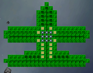 Too many spaceships 2D game screenshot