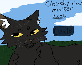 Cloudy cat maker (WIP) game screenshot