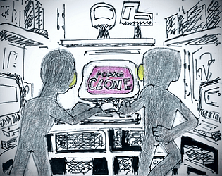 Pong Clone game screenshot