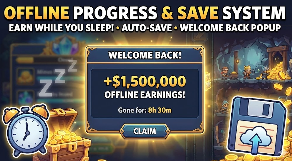 Offline Progress Manager