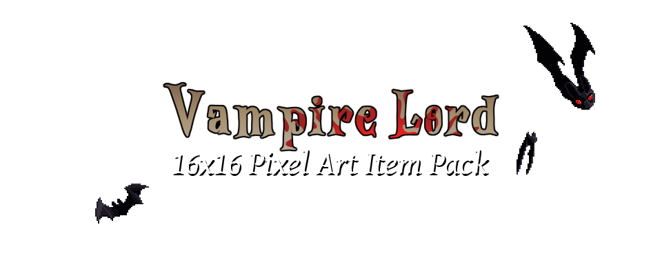 Vampire Lord - RPG Item Pack (16x16)
