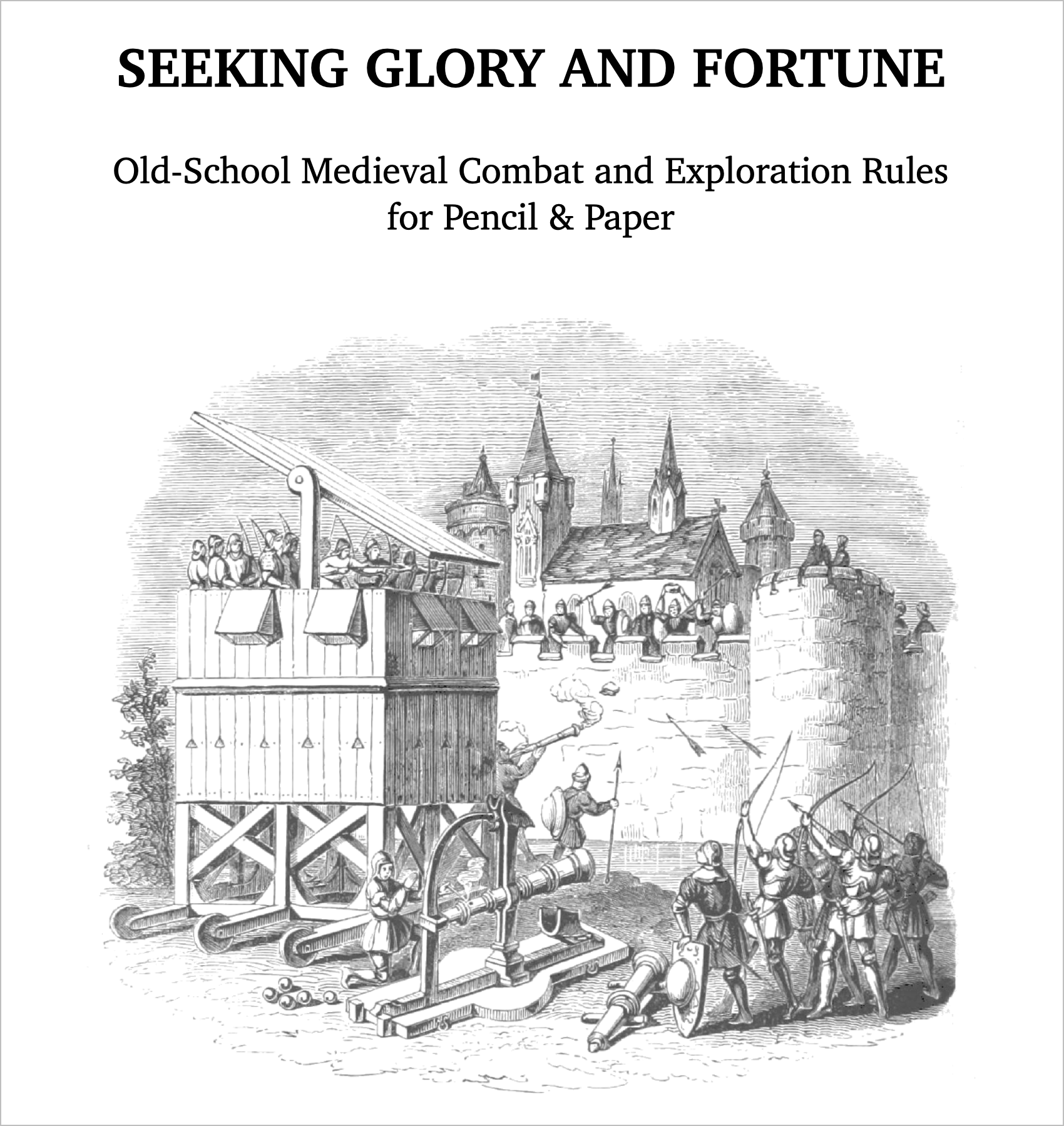 Cover image for SEEKING GLORY AND FORTUNE