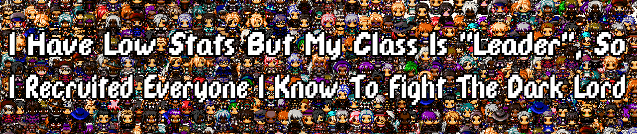 Boss Rush added! - I Have Low Stats But My Class Is Leader, So I Recruited Everyone I Know To Fight The Dark Lord by CannibalInteractive