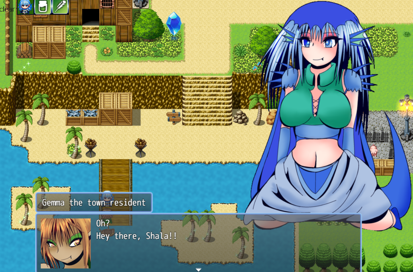 Cover image for Inflation JRPG Shala the dragon girl and alchemist