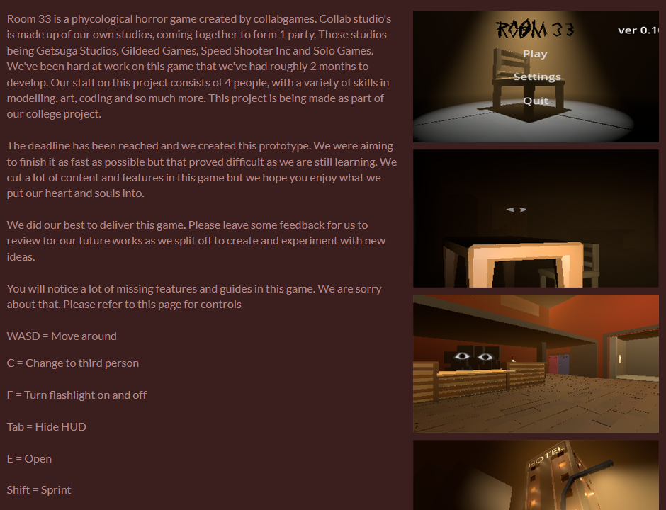 Room 33 by CollabGames
