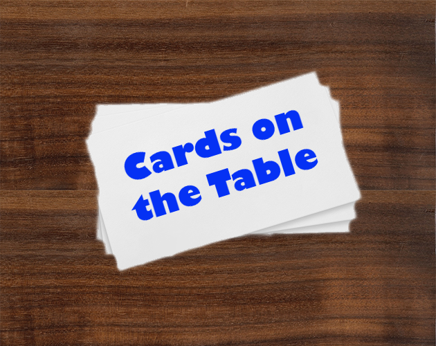 Cards on the Table by Four-in-Hand Games